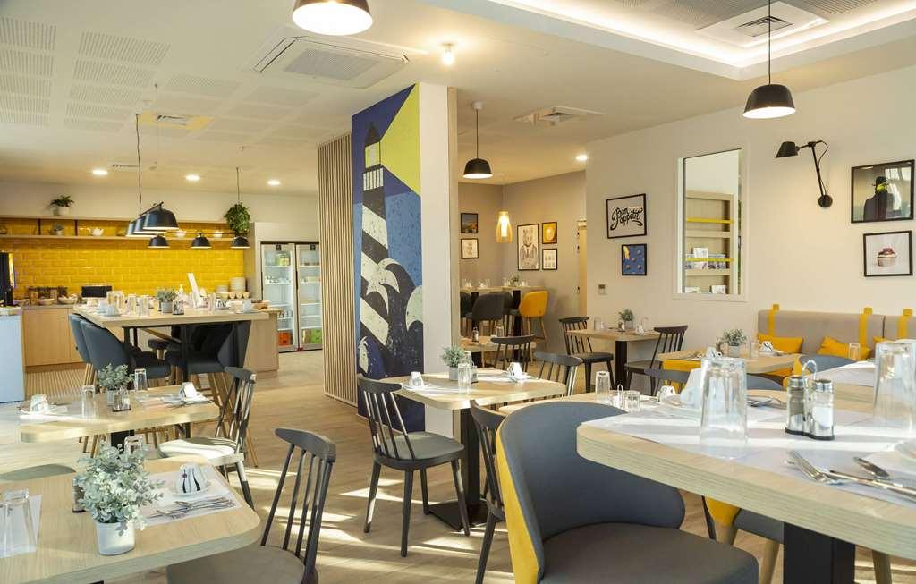 Appart Hotel Odalys City Le Havre Centre Ristorante foto