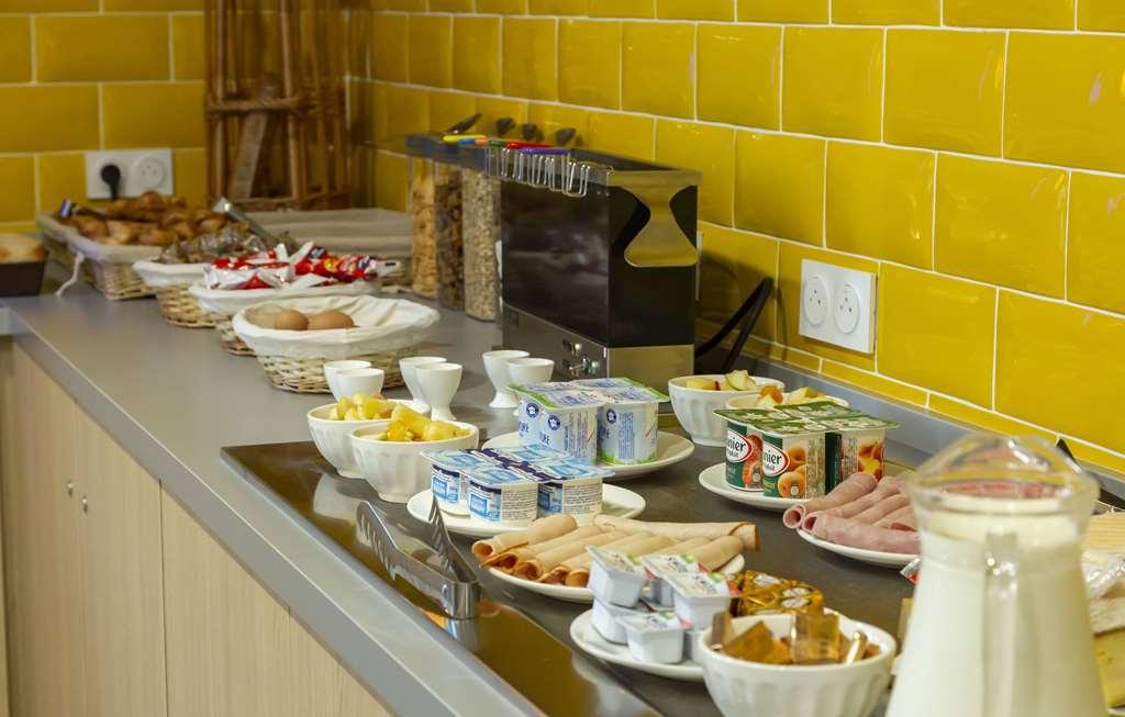 Appart Hotel Odalys City Le Havre Centre Ristorante foto